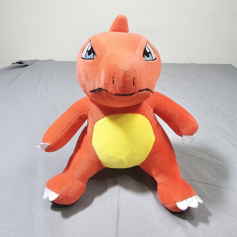 Pokemon Charmander Doll Plush Nintendo Stuffed With Suction Cup